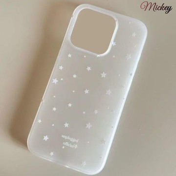 i17熱銷新品.磨砂星星適用蘋果16手機殼iPhone15Plus輕奢14高級13爆款12磨砂11/xs