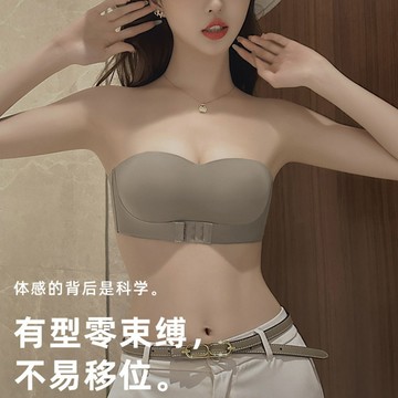 【🔥多件多折】抹胸無肩帶內衣 小胸裹胸 外擴美背內衣 小胸聚攏內衣 抹胸內衣 吊帶內衣 無鋼圈內衣 無痕內衣 防滑美背