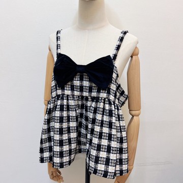 貝拉花繡 親子裝-大人-嬰幼兒兒童-70-120cm可客製-小香名媛