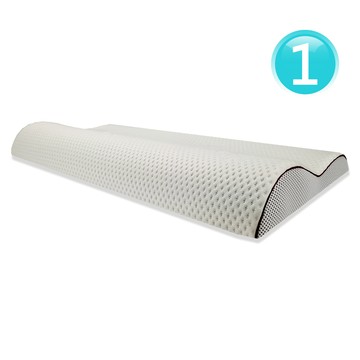 【 Vandino 】備長炭抗菌天絲可調式記憶枕 1號（六種高度可供選擇）贈#1cm側墊片x3