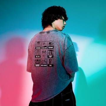 CACO-都市傳說大集合短T-男女共穿【L1DN005】