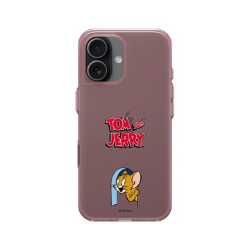 iPhone 17 Clear (相機按鈕) 晶醺玫 - 湯姆貓與傑利鼠 Tom and Jerry - 傑利鼠躲貓貓