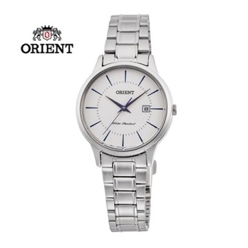 ORIENT 東方錶 CONTEMPORARY 系列 鋼帶款 白色RF-QA0012S - 30.0mm