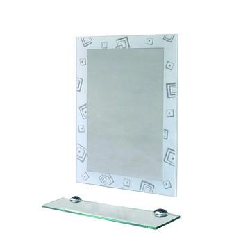 噴砂雙掛防霧鏡 附平台 70x50cm