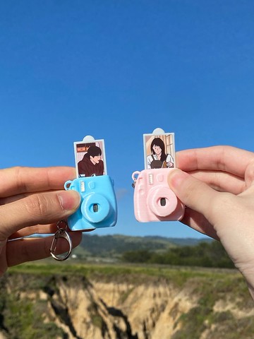 【客製化】迷你拍立得鑰匙圈