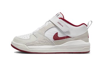 JORDAN STADIUM 90 PS WHITE VARSITY RED