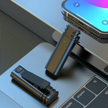 領夾式擴音器麥克風智能降噪話筒手機收錄音直播設備教師導游專用 h7111