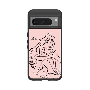 Pixel 8 Pro SolidSuit 黑 - 迪士尼-公主系列 Disney Princess - 奧蘿拉