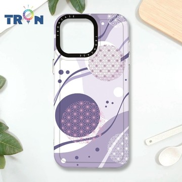 TRON IPHONE 16 PRO MAX 日系和風圓點水球系列 MAGSAFE 磁吸 防摔 太空殼 透黑 手機殼