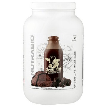 NutraBio, 草飼分離乳清蛋白，巧克力奶昔，2 磅（907 克）