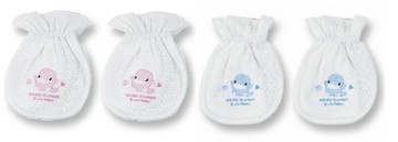 KUKU酷咕鴨護手套-2雙(藍/粉)