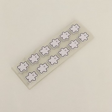 韓國文創 Chanibear 造型貼紙 - 基本款 可愛黏貼