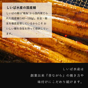 BC6005_うなぎ蒲焼 4本 角長特製 蒲焼タレ2本 セット※到着希望日（時期）・ご不在日等のご指定不可