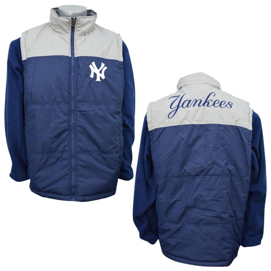 STARTER Yankees ダウンジャケット リバーシブル ヤンキース