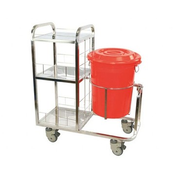 來而康 耀宏 不鏽鋼 尿布車 附桶子 YH145 尿布推車 尿布回收車 護理推車 回收車