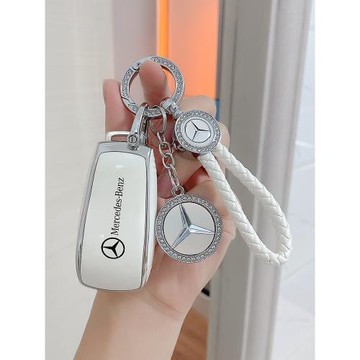 適用于奔馳鑰匙套E300L包男C260L套C200L車A200L扣GLC260L/GLAE女