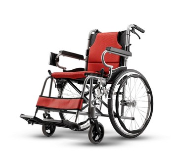 【醫博士專營店】康揚 超輕量航空級鋁合金輪椅 KM-2500L 20吋中輪