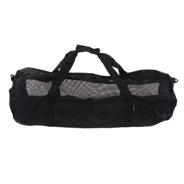 [waroom01] 潛水網袋透氣大容量浮潛裝備網狀收納帶手柄旅行