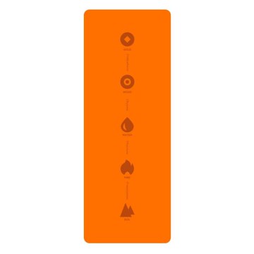 橡膠土豪墊pu防滑墊子鋪館商標吸汗加厚加寬健身男女鍛煉五行調心