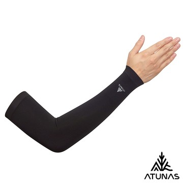 【ATUNAS 歐都納】瞬透冰紗無縫袖套A1ACGZ01N黑
