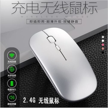 Thin USB Optical Wireless Mouse 2.4G Receiver無線鼠標