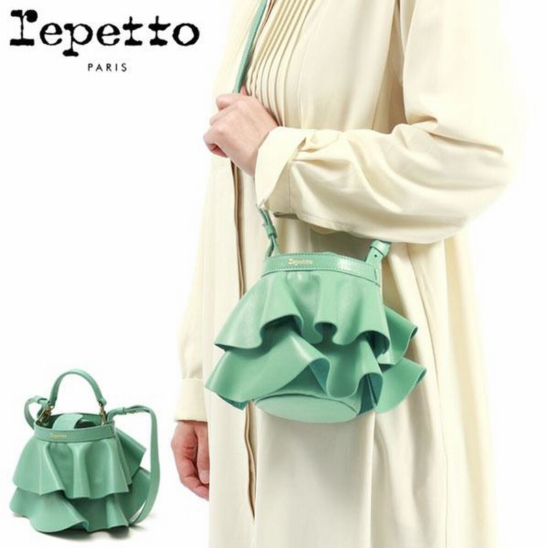 レペット ショルダーバッグ Repetto Mini Envolee bag 斜めがけ 2WAY ...