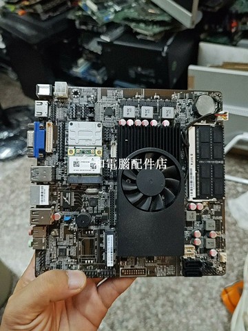 工控一體機 小ITX主板 i7-3517u 8G內存 實物測試完好 17x17cm 套裝出售【三和電腦配件店】