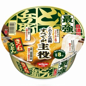 日清食品　日清の最強どん兵衛 きつねうどん×12個×2セット