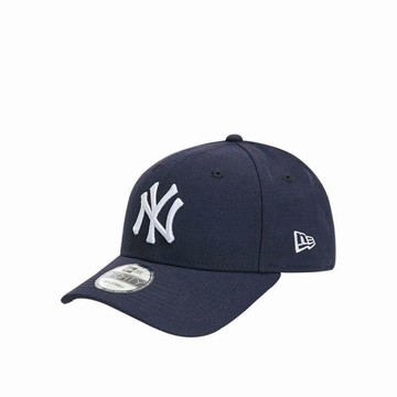 NEW ERA 官方旗艦店 男女 9FORTY LOGO 洋基 深藍/白 NE11866863