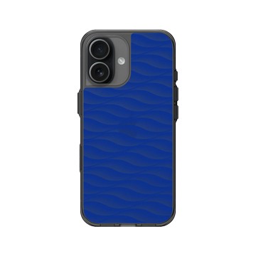 iPhone 17 Clear (相機按鈕) 酷墨灰 - Ocean Collection: Let's Sea 海洋系列：一路向海 - 海波交響（月光海）