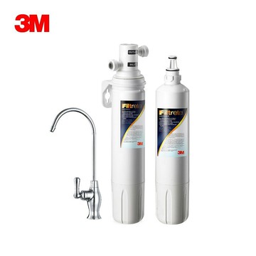 3M Filtrete S003極淨便捷淨水器 搭配F003替換濾心 附NSF認證鵝頸龍頭