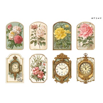 【10月新作】20-103-0073 裁切紙・拼貼素材