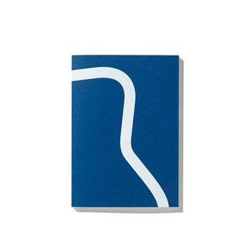 NOTE BOOK OUTLINE 大師輪廓筆記本A5（藍、空白）