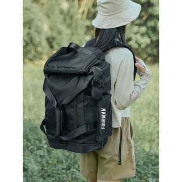 戶外登山包徒步爬山背包女多功能雙肩包輕便大容量露營旅行包書包