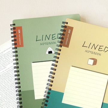 Ching Ching X 簡單生活系列 CM-2591 小呸角25K雙線圈東康筆記