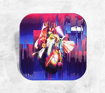NOELC NFT同款-心之管弦 Heart of Life鶯歌陶瓷杯墊
