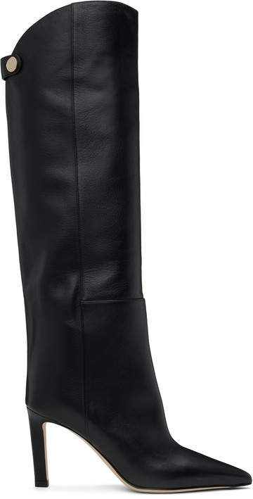 Jimmy Choo 黑色 Alizze Knee 85 高筒靴
