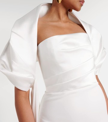 Solace London Vera satin bustier gown