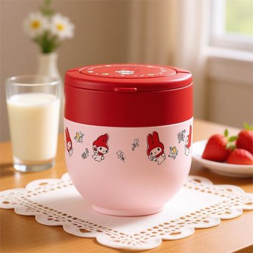 Skater史努比不銹鋼雙層保溫飯盒午餐便當盒保溫罐卡通兒童