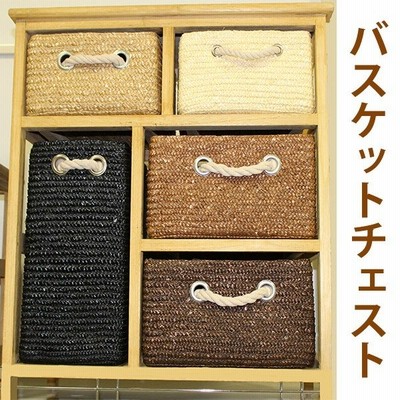 バスケットチェスト ランドリーバスケット ランドリーチェスト カラーボックス インナーボックス 引き出し 3段 激安 安い 籐 おしゃれ かご Ruk 通販 Lineポイント最大get Lineショッピング