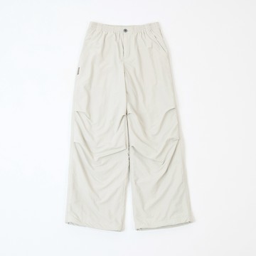 ADISI 女鬆緊褲頭超撥雙層內刷毛保暖寬褲 AP2521050 浮石米 (S-2XL)｜內裡刷毛 超撥水 保暖長褲