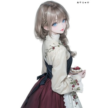 【9 月新品】07-143-0249 人物貼紙 幻想復古浪漫喫茶