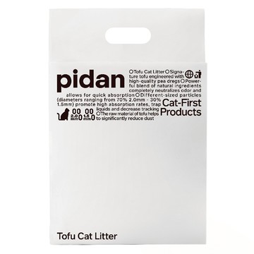 pidan 寵物貓砂 純豆腐混合砂  原味款豆腐砂  2.4kg  1包