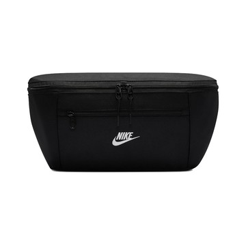 Nike 腰包 Heritage 運動腰包 休閒腰包 側背包 斜背包 隨身包 大容量 多夾層 黑白 IB4369-010