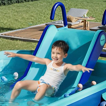 公司貨 免運 泳池兒童游泳池大人家用免充氣家庭成人小孩加厚大型戲水池可折疊 快速發貨