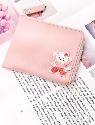 【快速出貨】L型短夾 零錢包 皮夾 卡夾 小包 大容量 生日 畢業禮