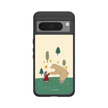 Pixel 8 Pro SolidSuit 黑 - 咻咻熊 XiuXiubear - 送妳一顆星星