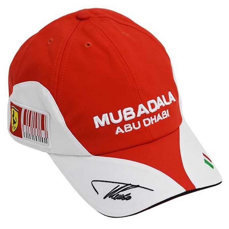 レア」F1 フェラーリ MUBADALA ABU DHABI 帽子 - スポーツ