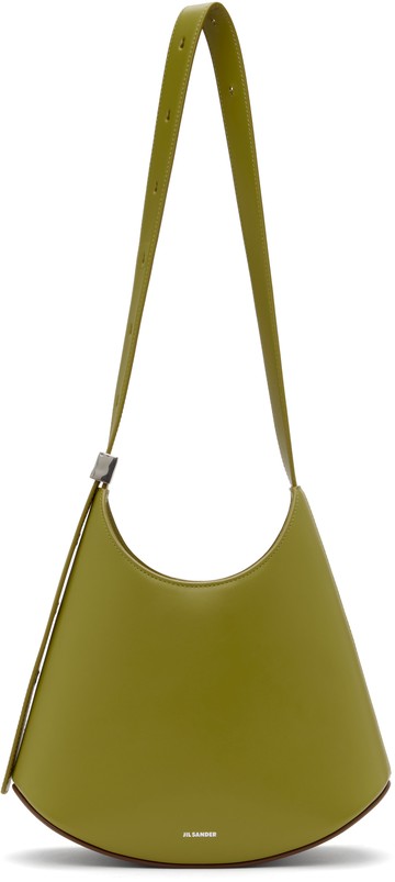 Jil Sander 卡其色小号 Eldorado 单肩包