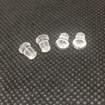 台灣現貨速發🎉10入 日韓熱銷 透明矽膠耳堵 防過敏防滑耳釘帽 diy耳環飾品配件塑料耳塞 JX1